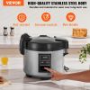 VEVOR Commercial Rice Cooker 45-Cup Non-Stick Pot 9L 12H Keep Warm Restaurant