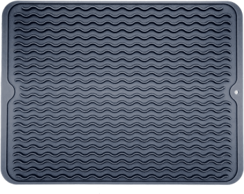 Large Kitchen Silicone Dish Mats Heat Resistant Dry Mats 16 X 12 Inch