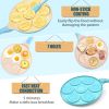 7-Space Egg Pan Pancake Pan for Kids Nonstick Egg Cooker Cars Trucks Pancake Mold Egg Mold for Breakfast