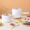 Mini Electric Cooker For Household Dormitory Instant Noodles Veggies Small Electric Steamer