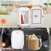 Vevor Mini Fridge for Bedroom, 6L Luxury Skin Care Fridges with Mirror and LED Light, AC/DC Cosmetic Fridge for Office Dorm Car