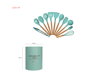 Spoon and Shovel Kit Utensils (Option: Mint Green Set)