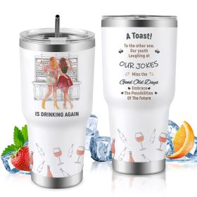 30oz Car Cup Tumbler (Option: Style8)