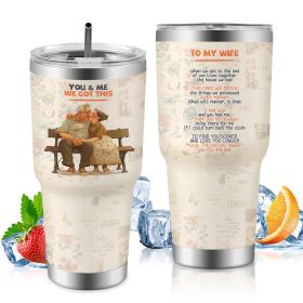 30oz Car Cup Tumbler (Option: Style17)