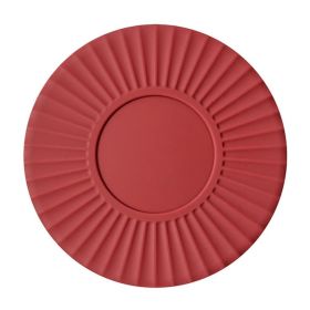 Non-slip Silicone Dining Table Placemat Kitchen Accessories Mat Cup Bar Drink Coffee Mug Pads, Heat Insulation Coasters (Color: Red)