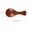 4 Pcs Mini Wooden Spoons; Small Spice Condiment Spoon; Sugar Tea Coffee Scoop; Short Handle Wood Spoon