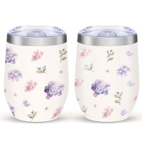 12oz Eggshell Cup Tumbler (Option: Style16)