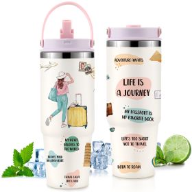 30oz By The Glass Tumbler (Option: Style36)